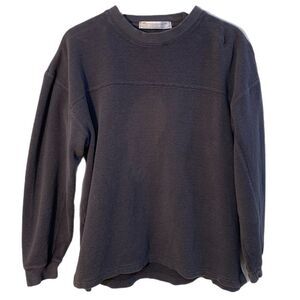 JOHN ASHFORD SPORT Men’s Medium Gray Thick Pullover Cotton Brushed Soft.